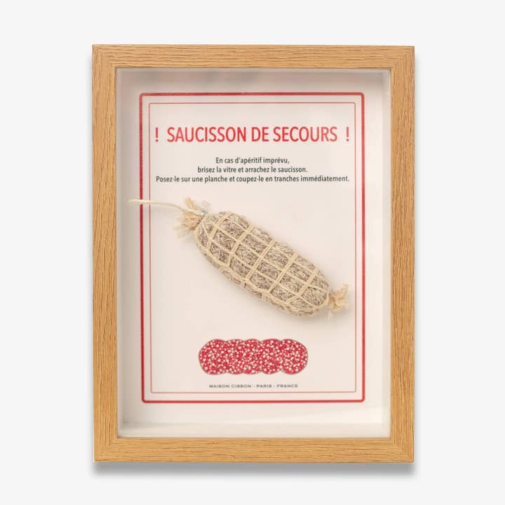 “Relief Sausage” Frame for wholesale by MAISON CISSON pour FAIRE PART AND CO