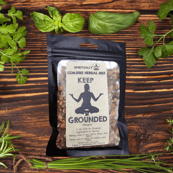 Spiritually U LLC - Wholesale Smudge Stick - Keep Grounded Conjure Herbal Mix