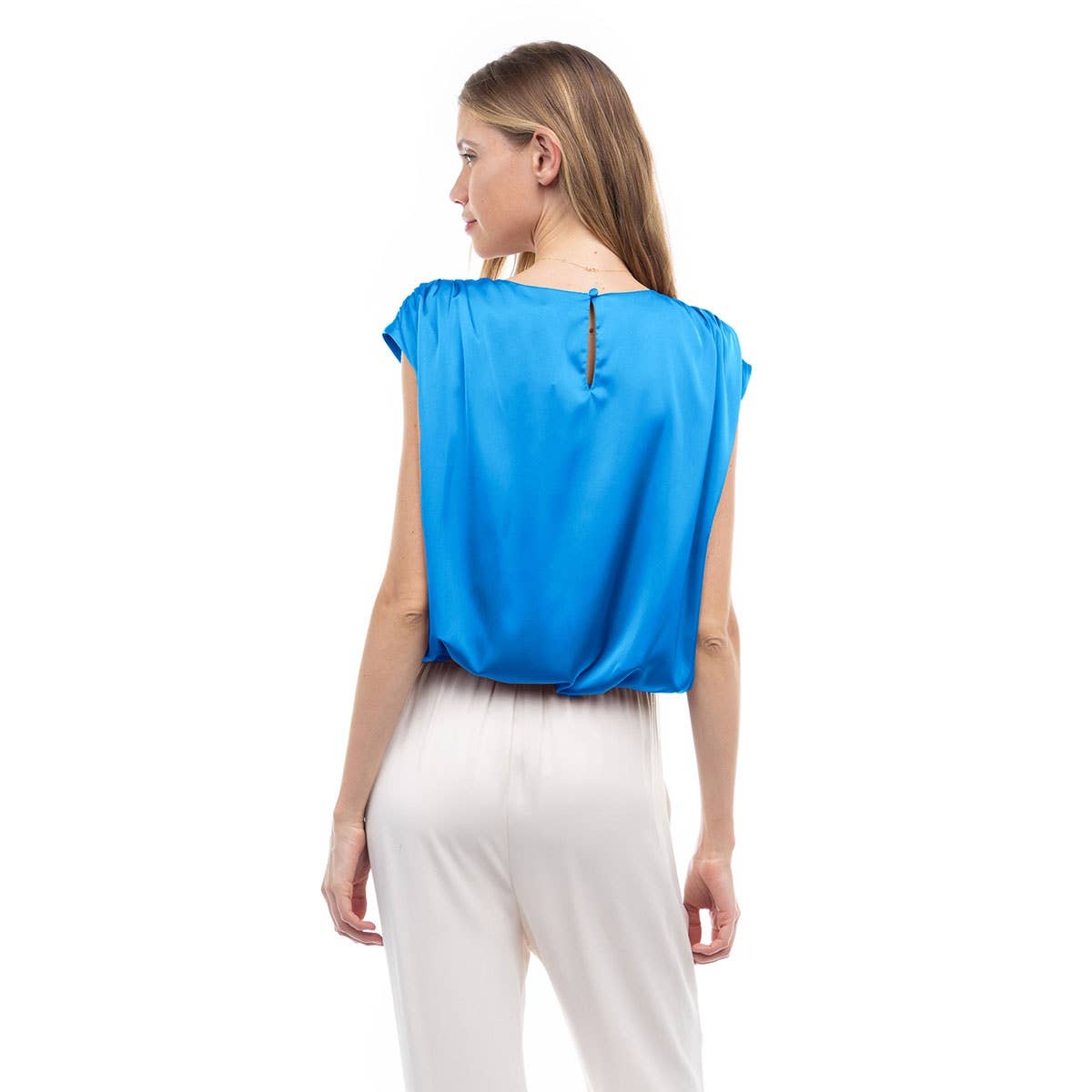 Naked Zebra Rack – Großhandel Tanktop – Damen – Bootsausschnitt-Top mit elastischem Saum5