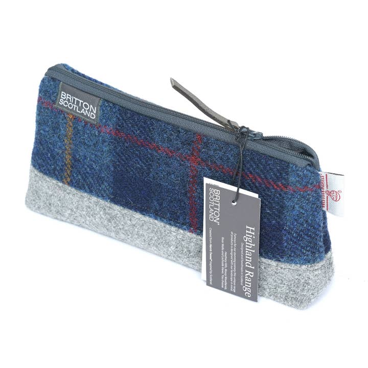 Amy Britton Harris Tweed Products - Wholesale Makeup/Cosmetic Bag - Highland Range Harris Tweed® Wash Bag4