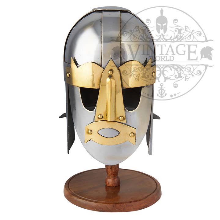 Vintage World Australia - Wholesale Decorative tabletop object - Miniature Helmet - Viking(Sutton Hoo)4