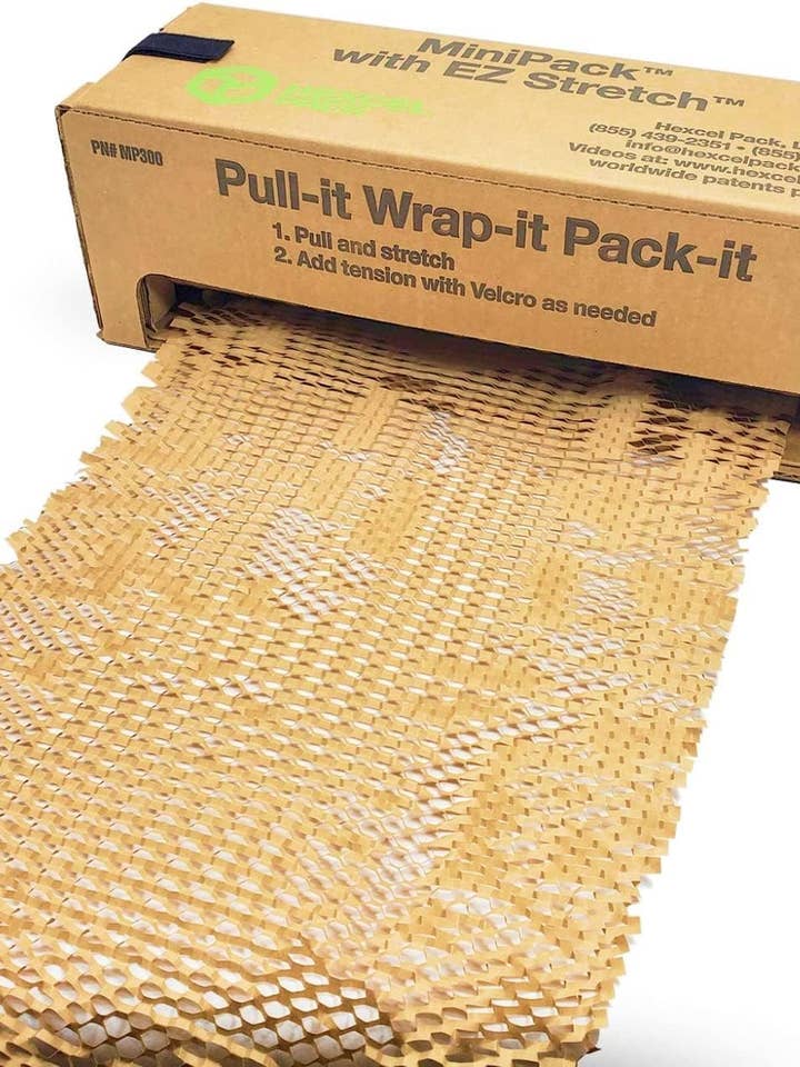 HexcelWrap Cushioning Kraft Paper for wholesale by FarrellPack