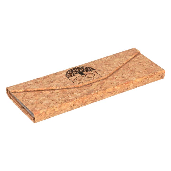 Root Sustainable Wooden Accessories LLC. - Wholesale Eyewear Cases & Holders - Unisex - CORK SUNGLASSE CASE | FOLDABLE2