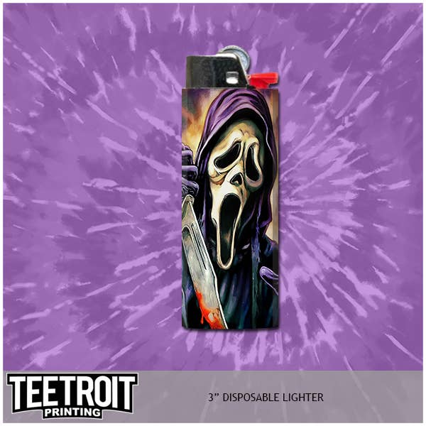 Teetroit Printing LLC - Wholesale Lighter - Horror Disposable Lighter8