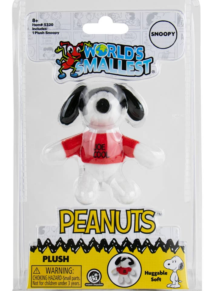 World's Smallest Peanuts Plush Assortment for wholesale by Super Impulse USA