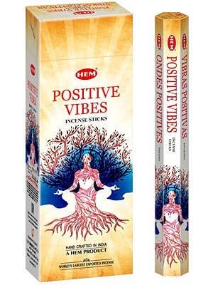 GREENROOTS USA LLC - Wholesale Incense - Hem Positive Vibes 20 Sticks (6/Box)0