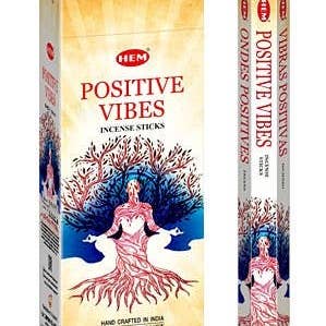 GREENROOTS USA LLC - Wholesale Incense - Hem Positive Vibes 20 Sticks (6/Box)0
