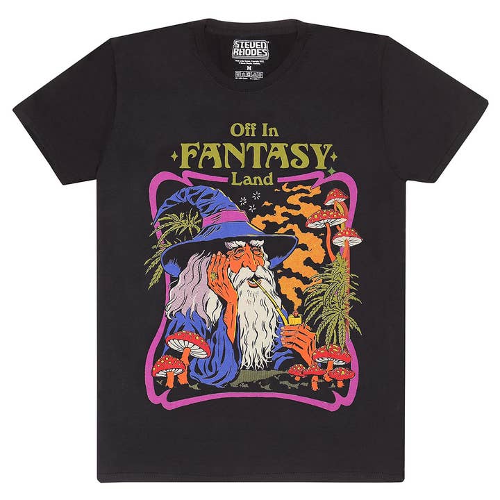 Heroes Inc. Europe B.V. - Wholesale T-Shirt (Graphic) - Unisex - Steven Rhodes Fantasy Land Unisex Adults T-Shirt