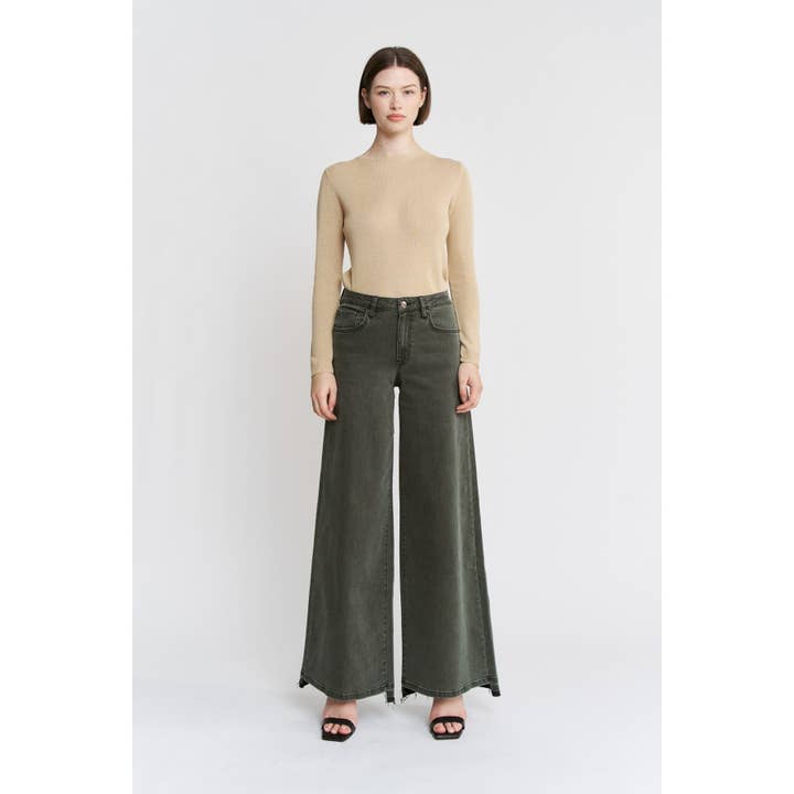 SCARAB HIGH RISE WIDE LEG WITH VINTAGE WASH for wholesale on Faire1