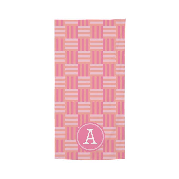 Mary Square - Wholesale Beach Towel - Initial Beach Towels