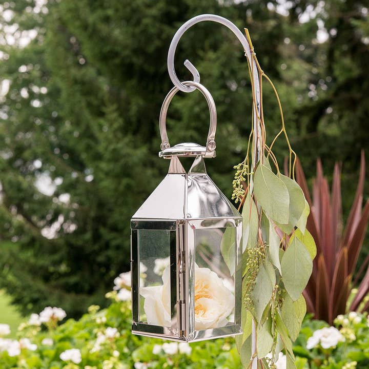 Weddingstar Inc. - Wholesale Outdoor Ornament/Decor - 6 Decorating Metal Shepherd Hooks - White1