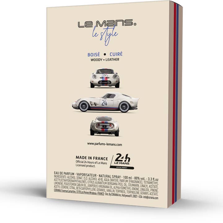Le Mans - Distributed by Scents of Europe - Wholesale Cologne Spray - 24H Le Mans Car Race Perfume- Woody & Leather Fragrance2