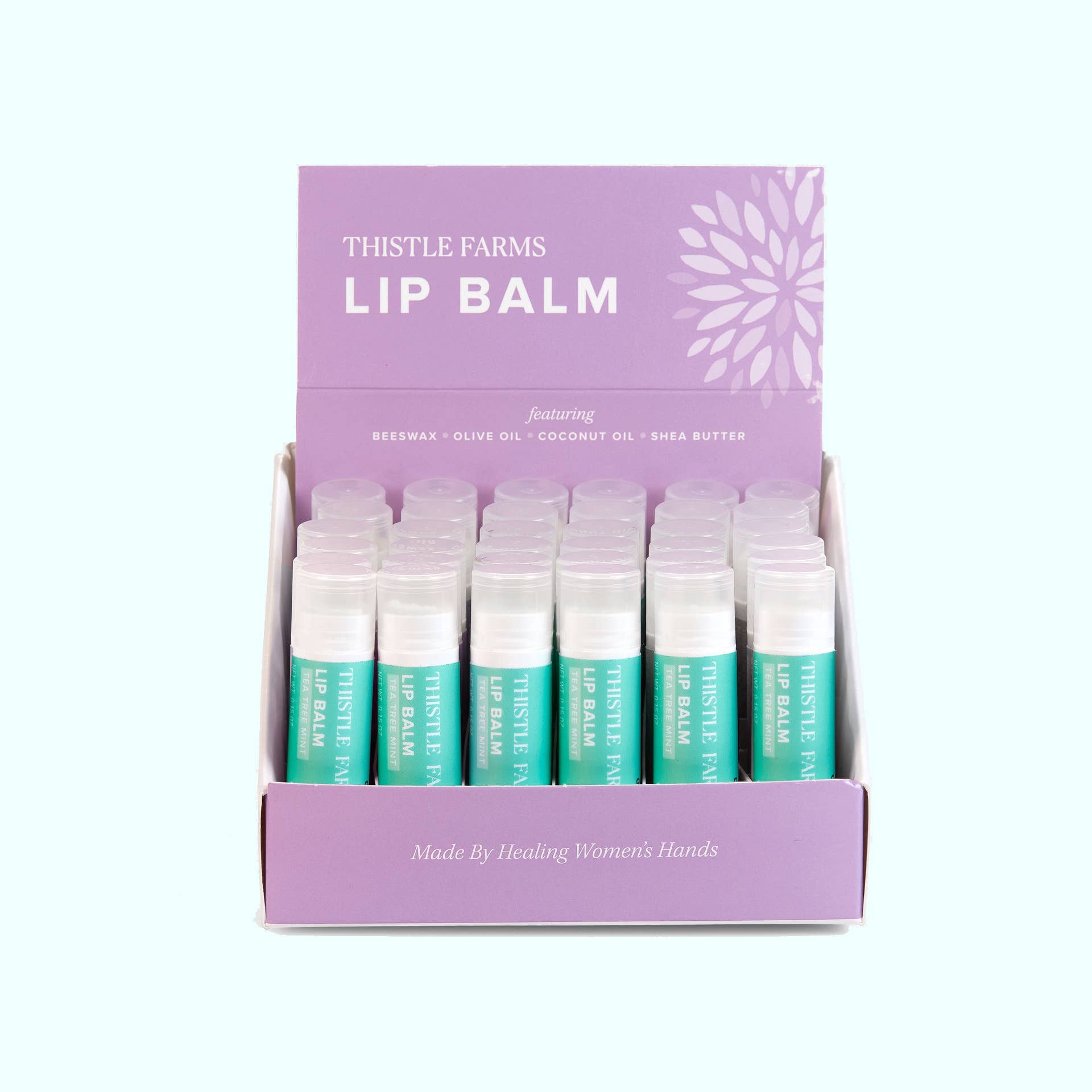 Thistle Farms - Vente Baumes à lèvres - Baume à lèvres | Lavande, Menthe Arbre à Thé, Non Parfumé2