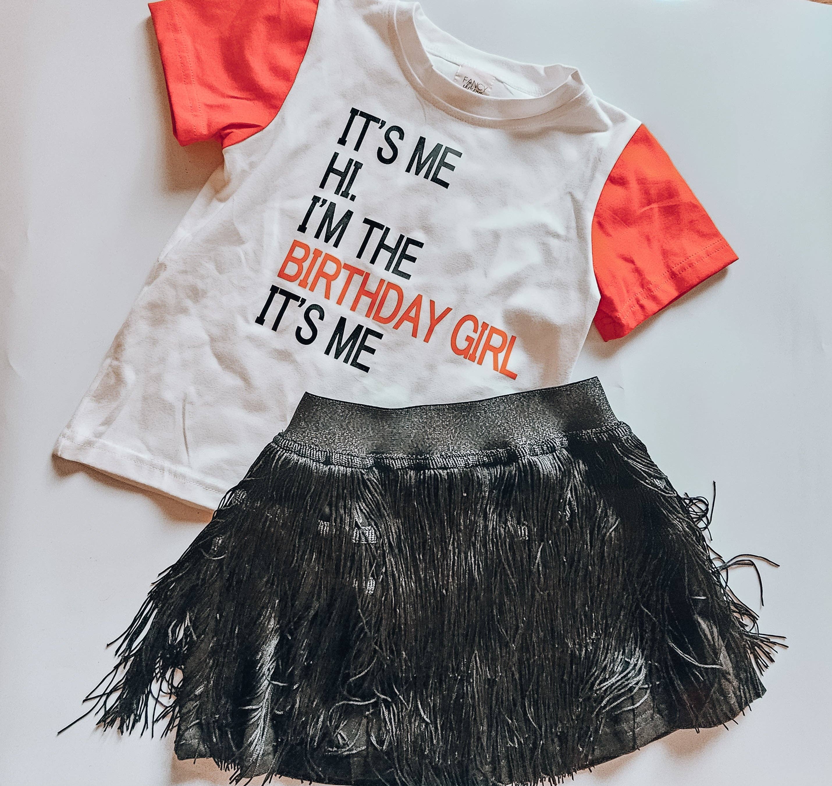 Fancy Shmancy Baby - Wholesale Skirt - Kids - Black fringe skirt