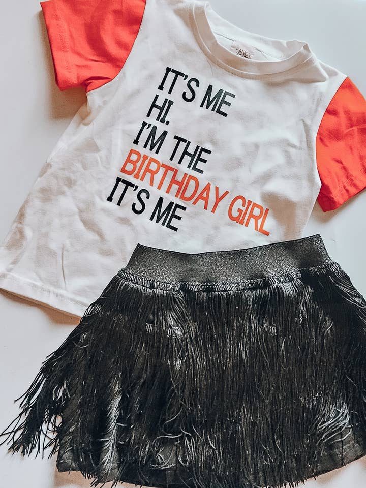 Black fringe skirt for wholesale by Fancy Shmancy Baby