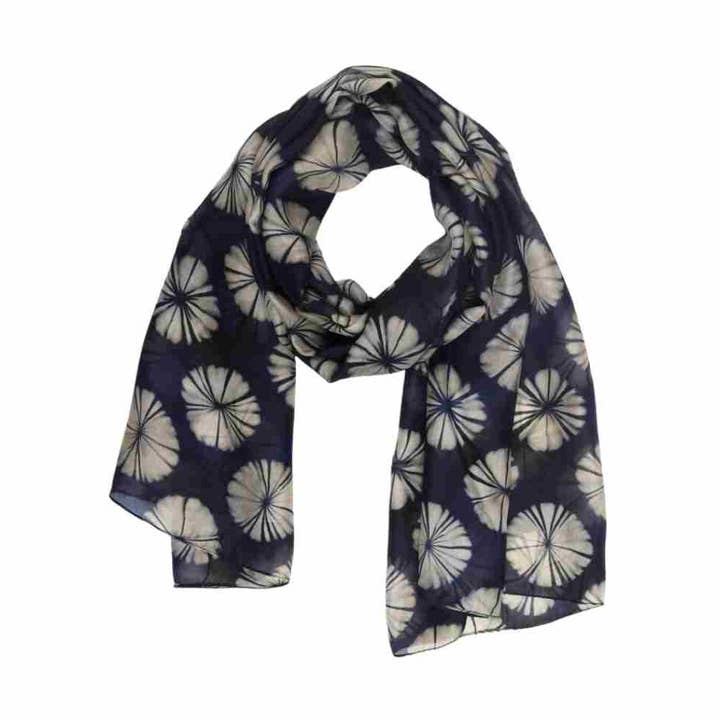 Japanese 100% Silk Designer Scarf for wholesale by Namaskar Australia