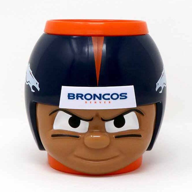 Denver Broncos Big Sip Drink Mug for wholesale by Party Animal, Inc.