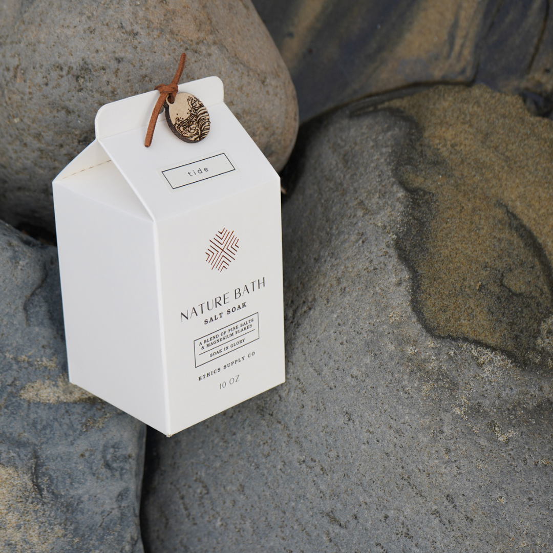 Ethics Supply Co. - Wholesale Bubble Bath - Nature Bath Tide Magnesium Flake Salt Soak 6