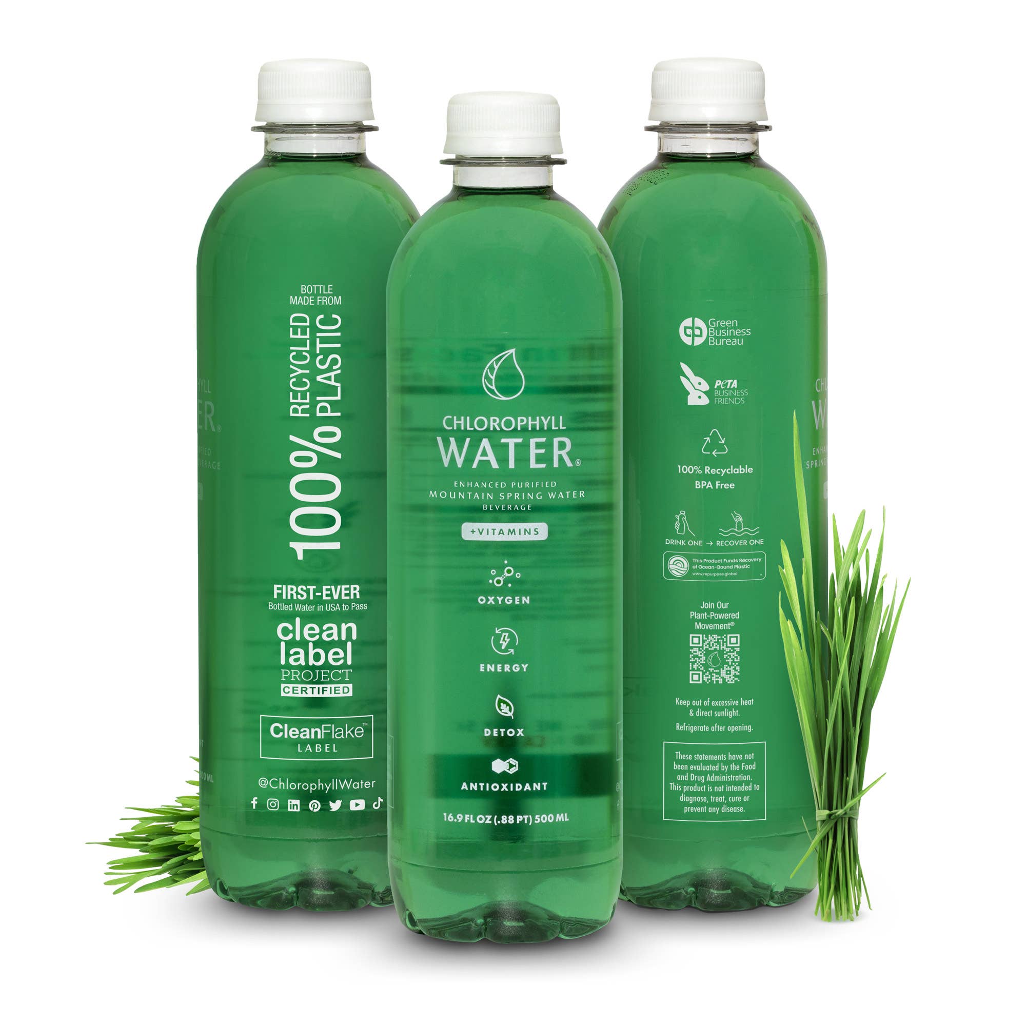 Chlorophyll Water - Wholesale Still Water - Chlorophyll Water (Ultra-Purified w/ Essential Vitamins)7