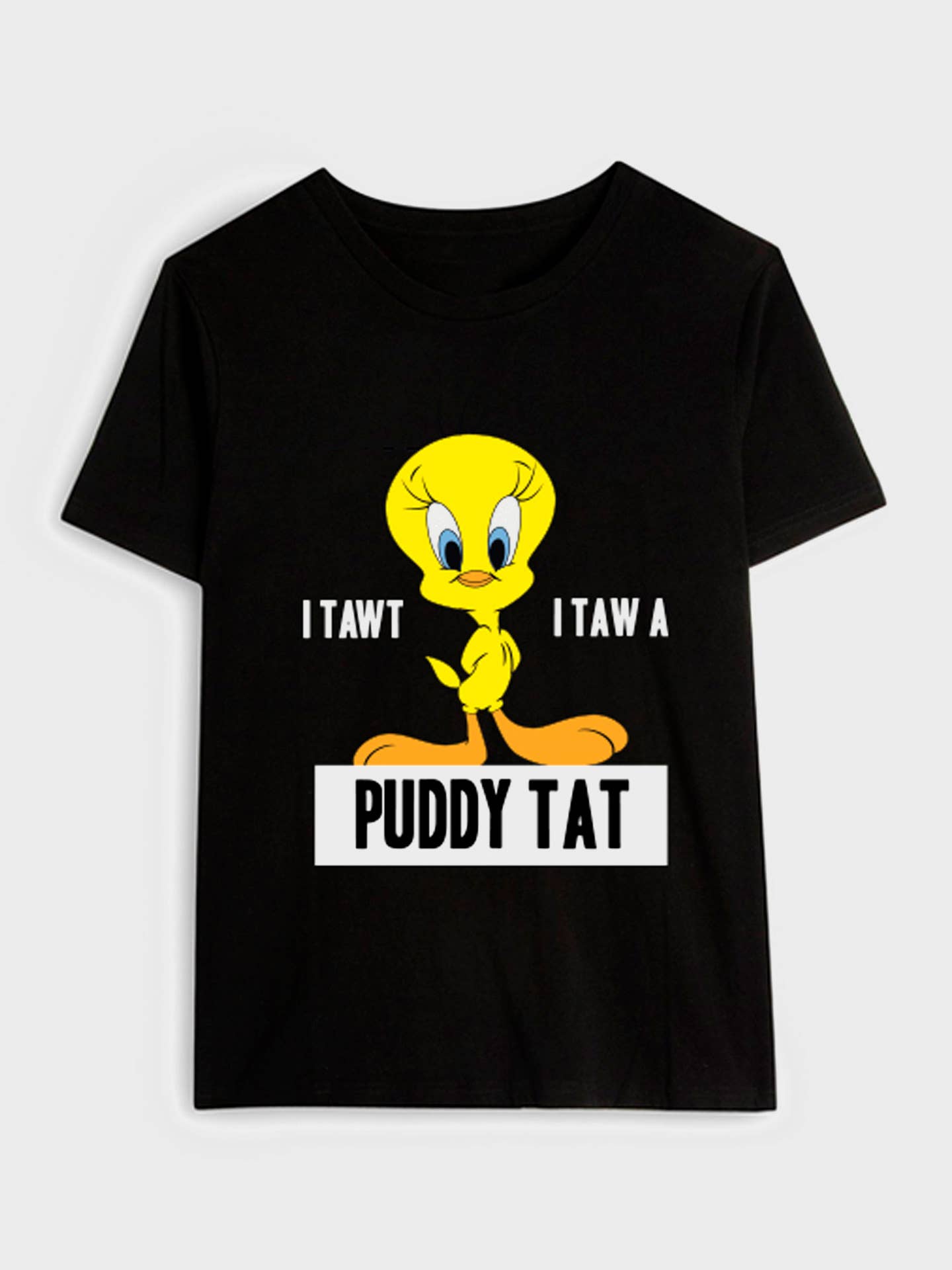 Black Tweety T-Shirt for wholesale on Faire0