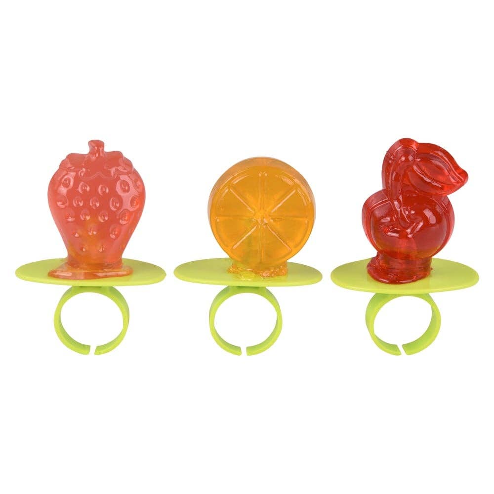 La Luna Bella - Toys - Wholesale Hard Candy - Mike & Ike Lollipop Rings - LLB Toys1