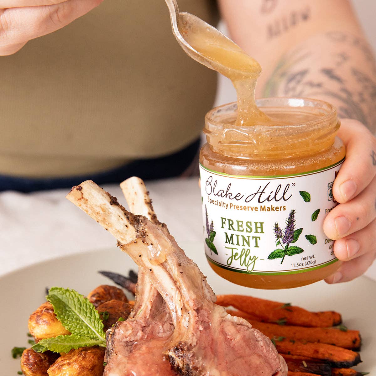 Blake Hill Preserves - Wholesale Jam/Jelly - Fresh Mint Jelly2