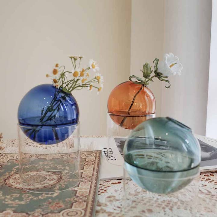 BlakOutlet - Wholesale Vase - Creative Colorful Spherical Glass Vase