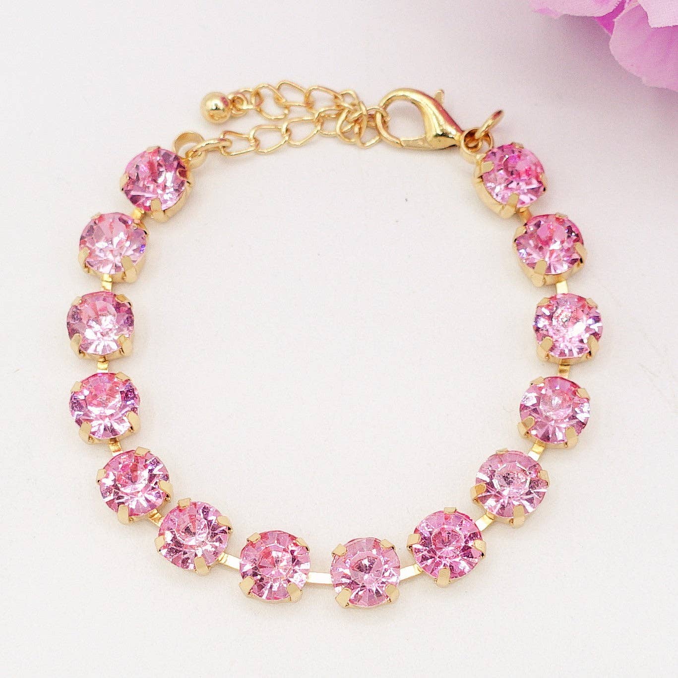 Daemon srls - Wholesale Tennis Bracelet - MICHELLE-BRACCIALE con pietre sfaccettate - LUCE COLLECTION6