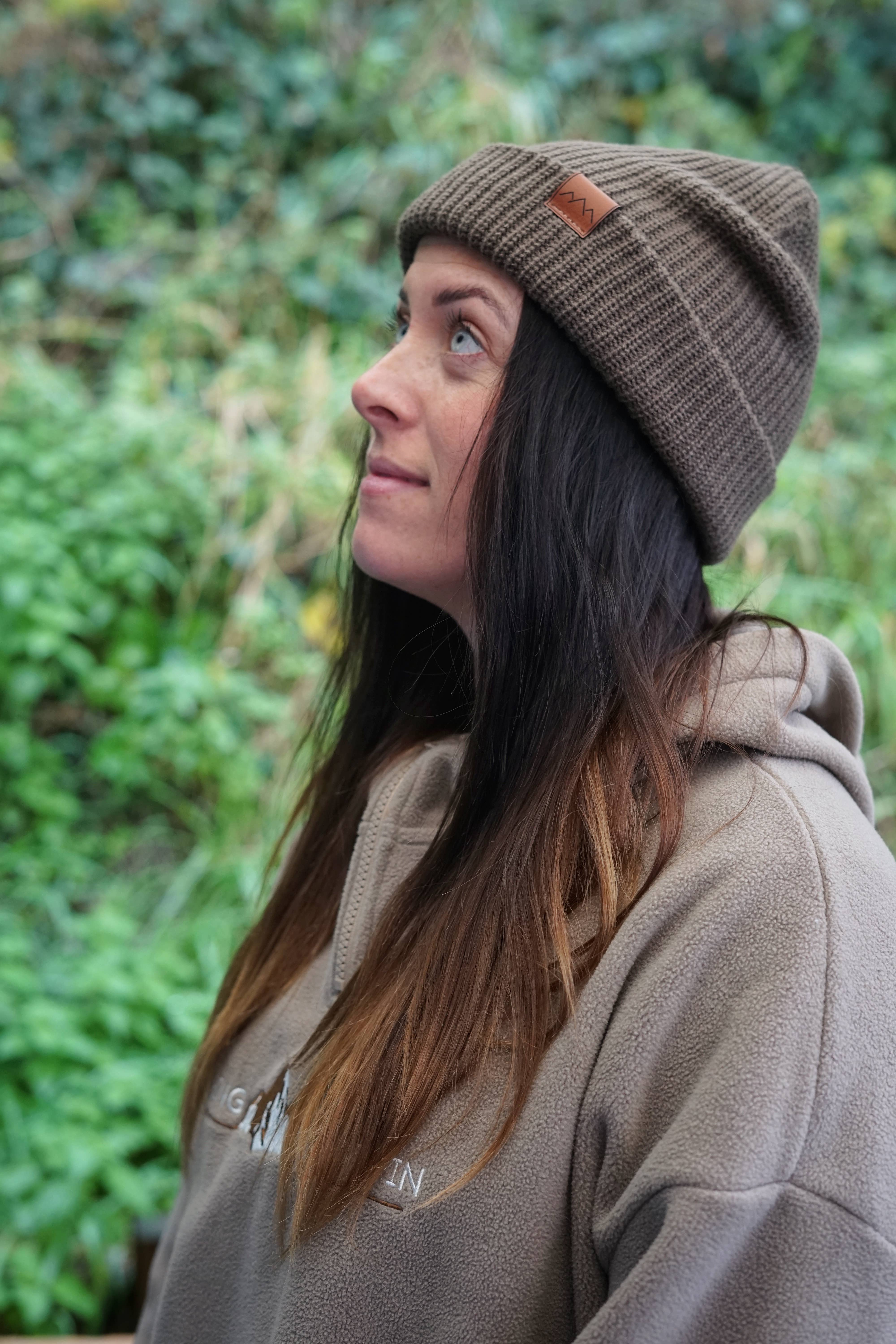SHAMAN – Gorro - Mulher por atacado – Gorro de inverno Khaki Caminking para mulher2