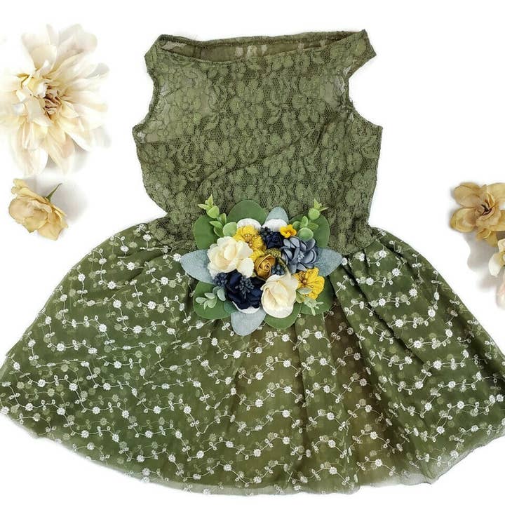 Robe formelle pour chien | The Haisley pour la vente par House of FurBaby