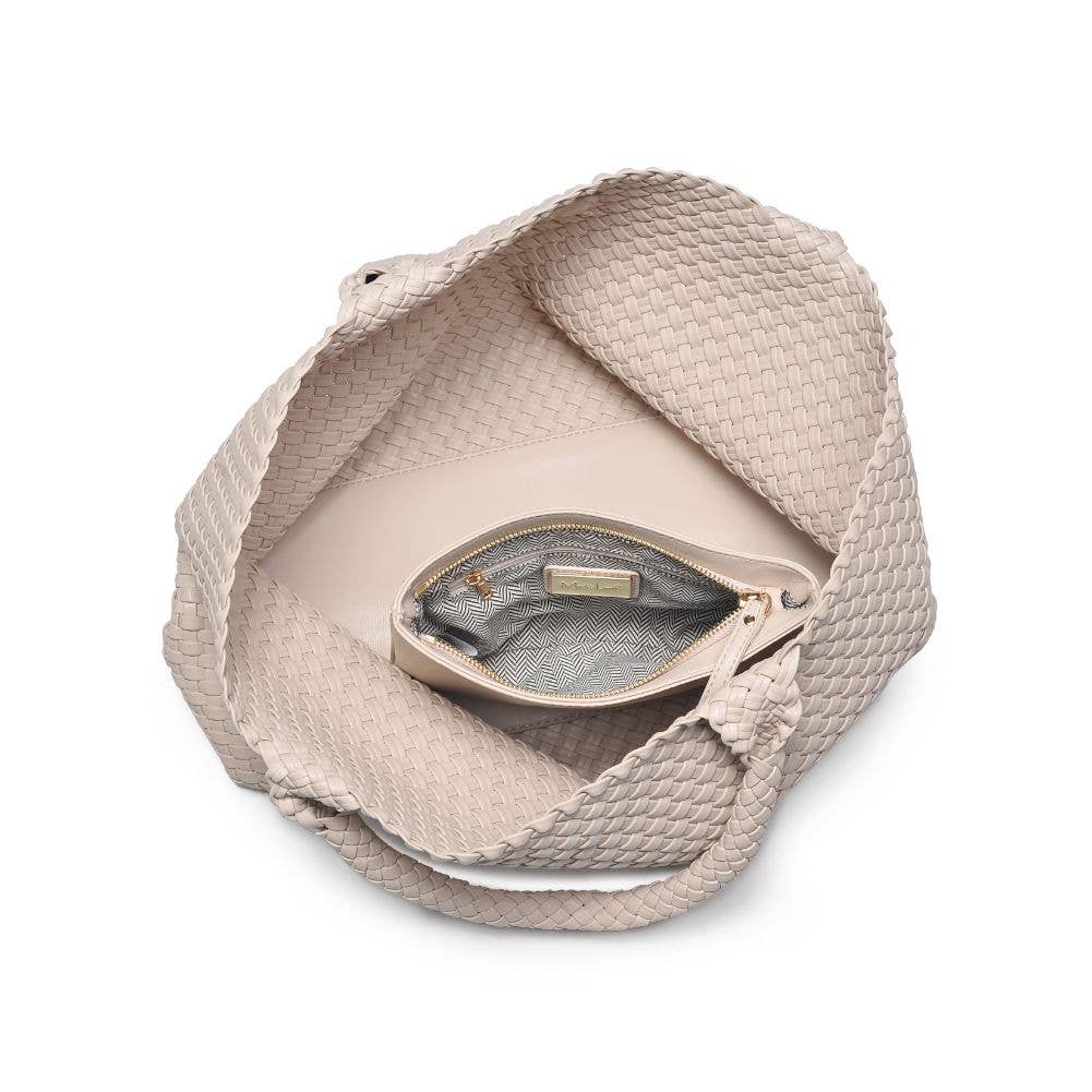 Moda Luxe - Vendita all'ingrosso Borsa tote - Donna - Borsa tote intrecciata in pelle vegana Solana15