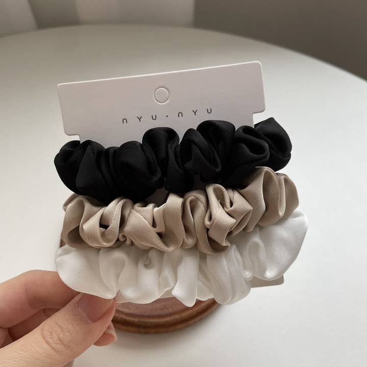 ACCITY - Wholesale Scrunchie - Women's - NEW TEMPERAMENT SET SIMPLE HAIR SCRUNCHIES_CWAHA2729