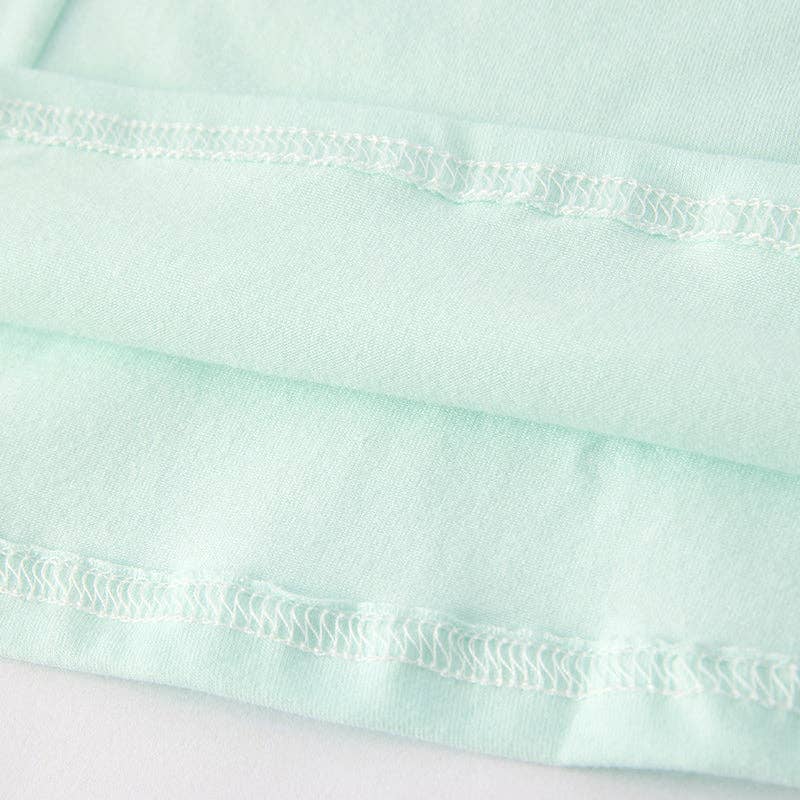 Auraquise - Vente Ensemble haut et short – enfant - Ensemble court en jean brodé de pommes pour filles de retour à l'école4