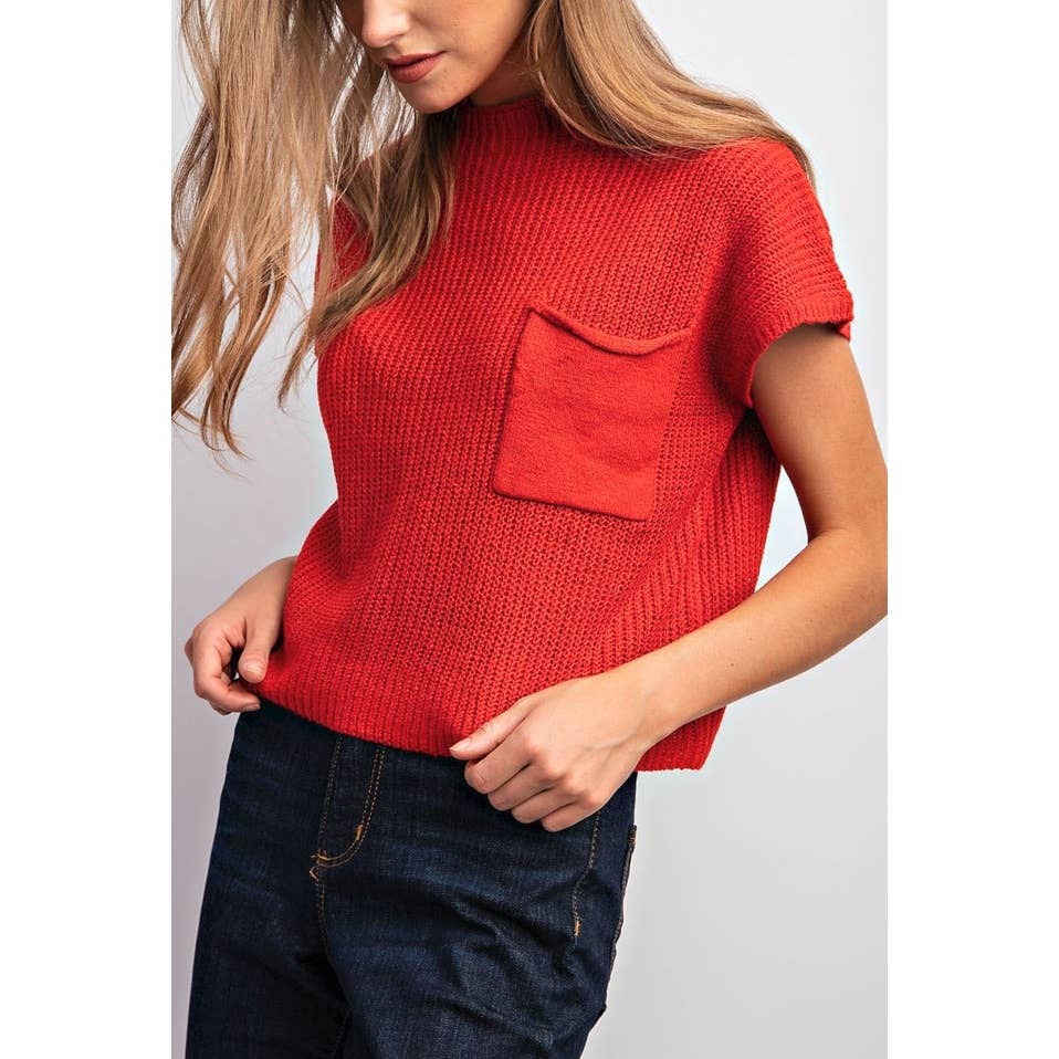 Coloring You - Wholesale Knit Sweater - Women's - FSG-TP8847-8 DROP SHOULDER RIB-KNIT SWEATER TOP2