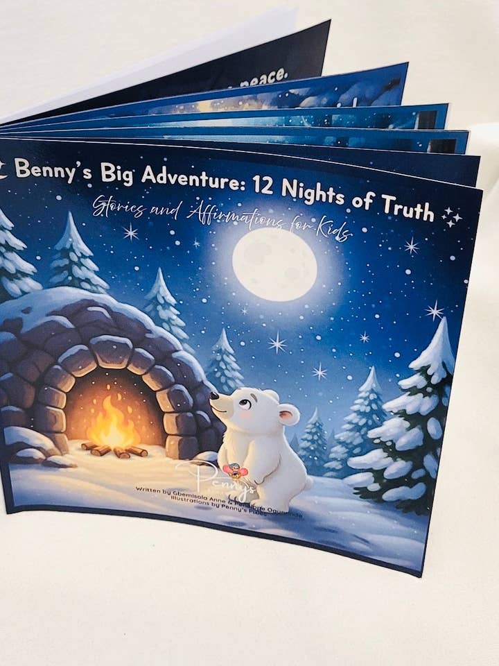 La grande aventure de Benny : 12 nuits de vérité pour la vente par Penny’s Pixies | Sleepwear for Independent Dressing