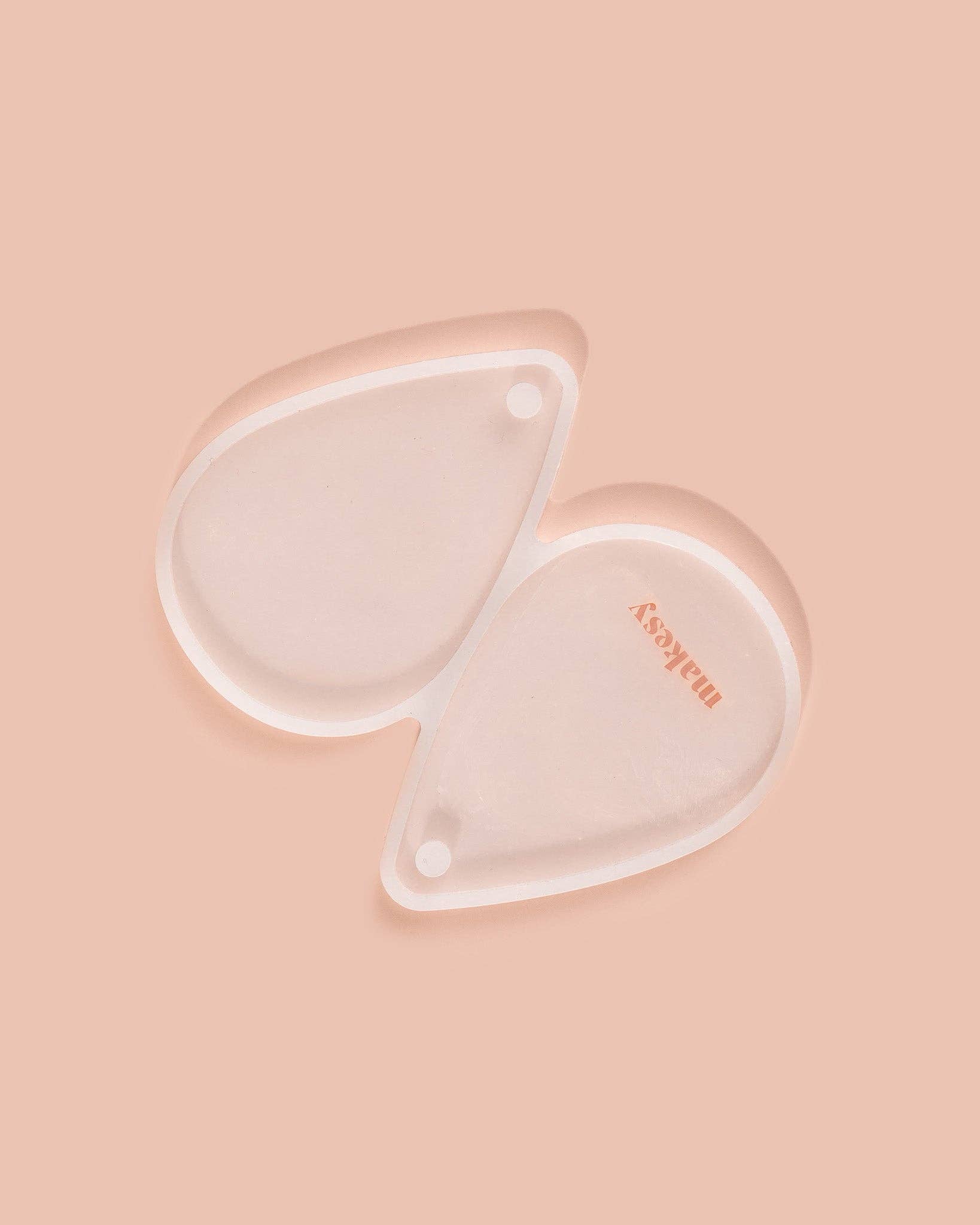 makesy - Wholesale Craft Supplies - teardrop 2 cavity silicone mold