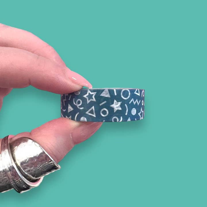Oops a Daisy UK Ltd - Wholesale Washi Tape - Teal Confetti Washi Tape