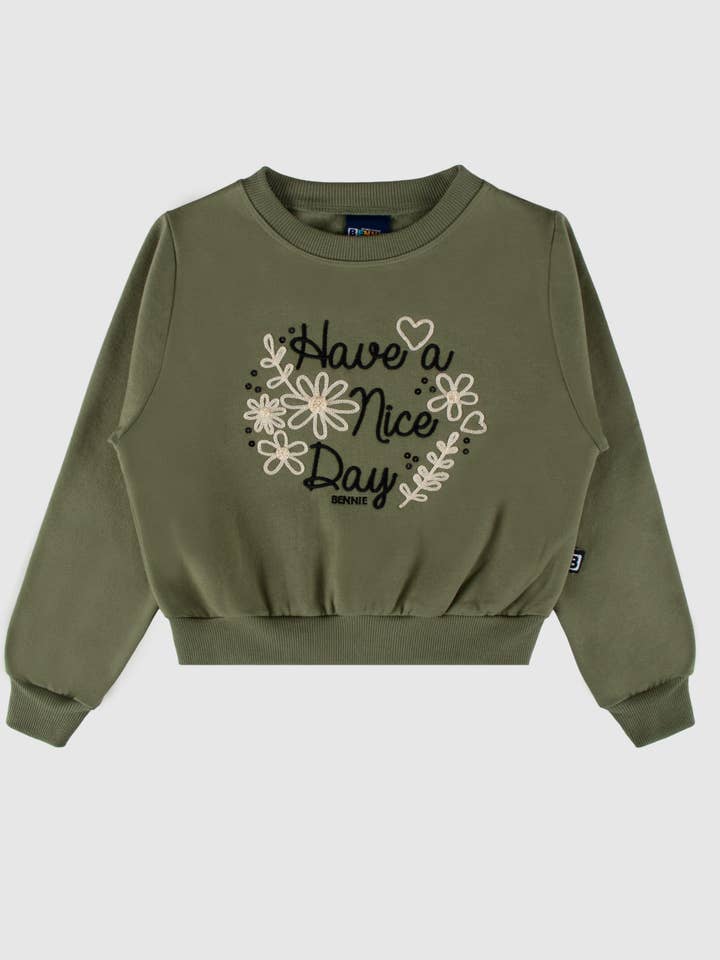 BENNIE KIDS – Engroshandel Sweatshirt - Børn – Sweatshirt Dejlig Dag2