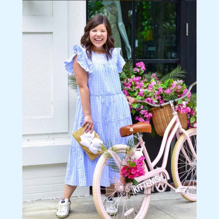 Peachy Pendants - Wholesale Clutch Bag - Women's - Vineyard Straw Clutch with White Bow1