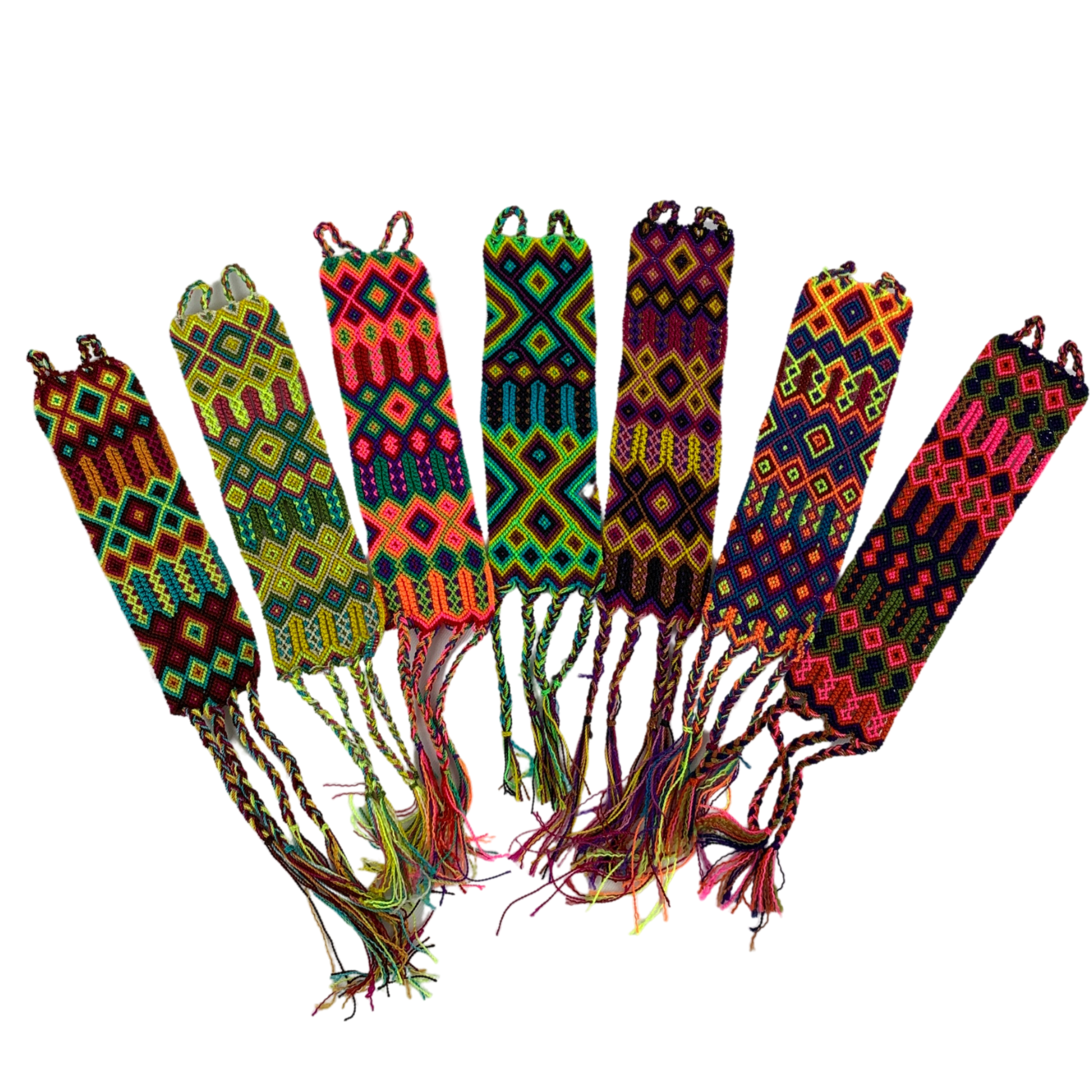 Lumily – Pulseira entrelaçada/entrançada por atacado – Pulseira Boho de Cordão Trançado Amizade (4 Tamanhos) - México4