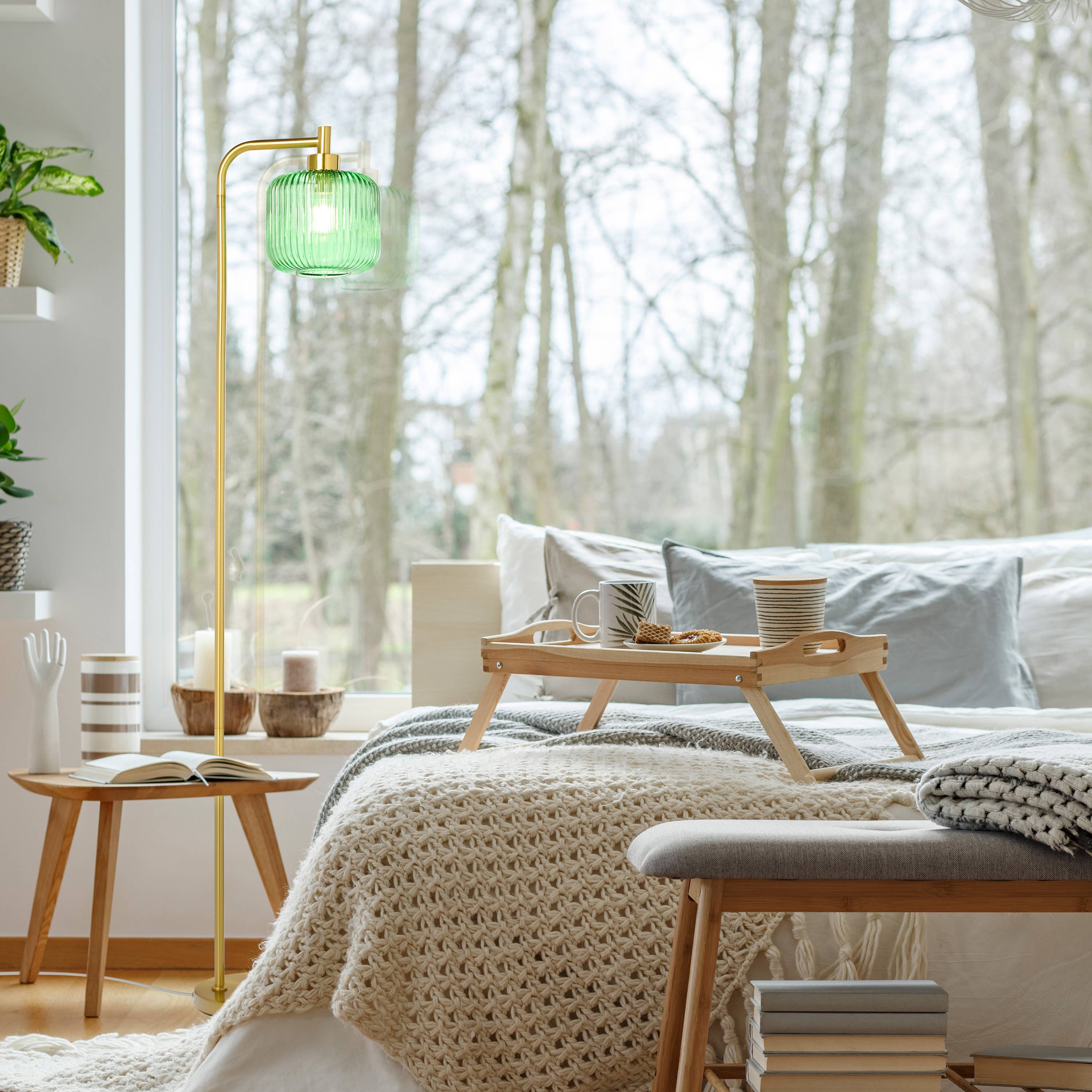 River of Goods - Wholesale Floor Lamp - 63"H Rowan Globe Shade Floor Lamp12