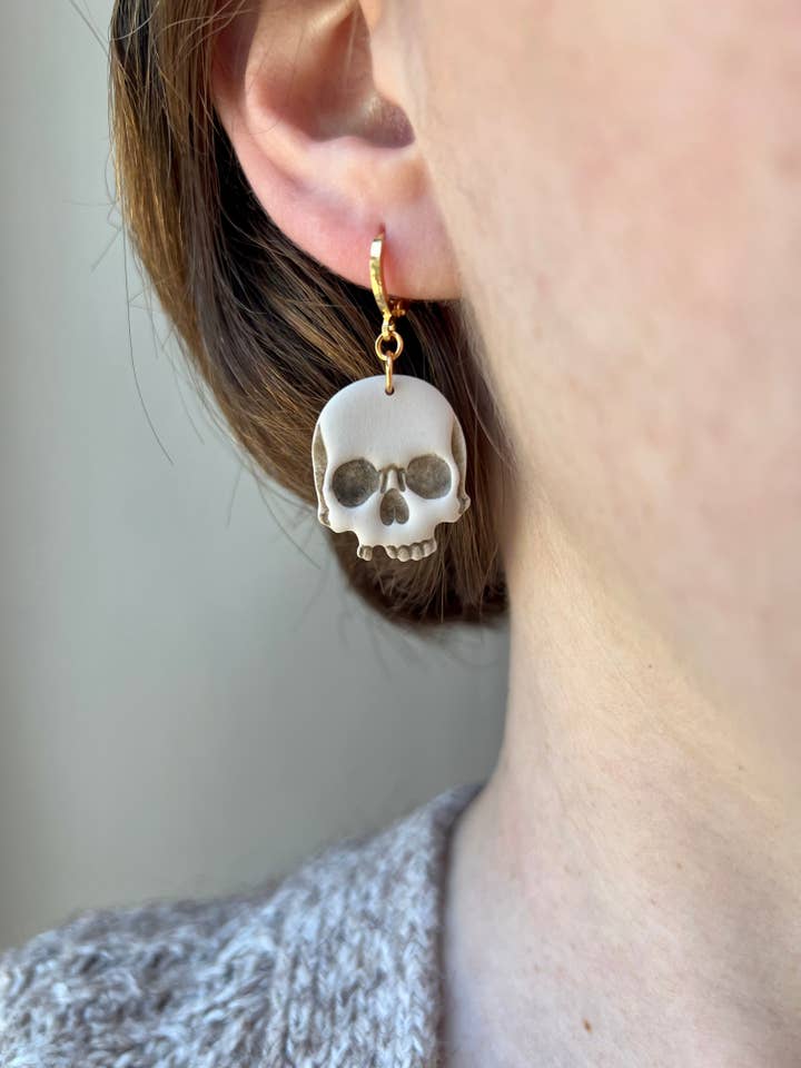 Pendientes de calavera para venta al por mayor de Hayden Handcraft