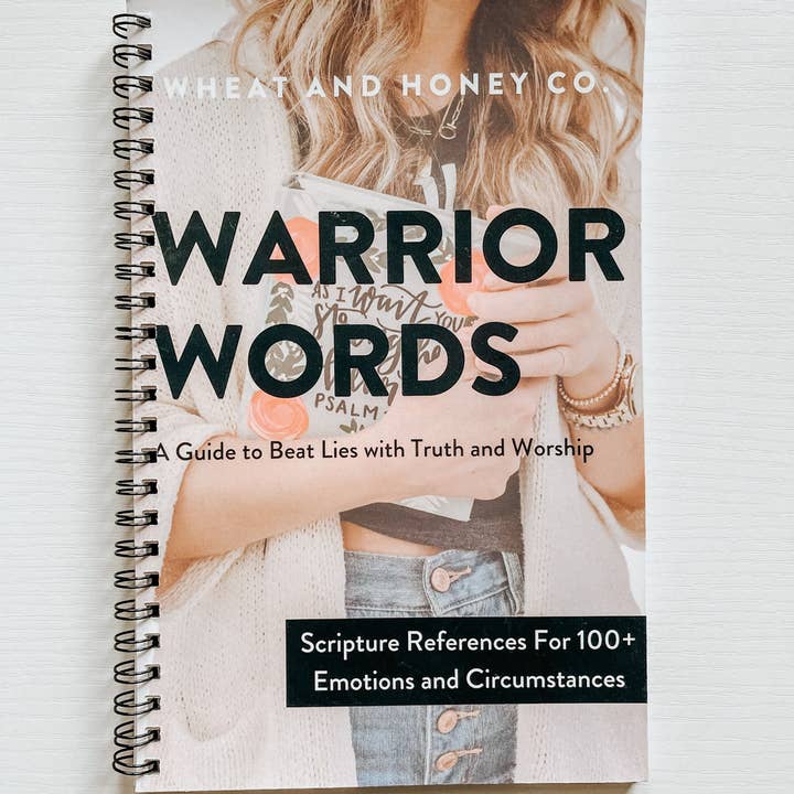 Warrior Words: Scripture Reference Tool for wholesale by Wheat and Honey Co.