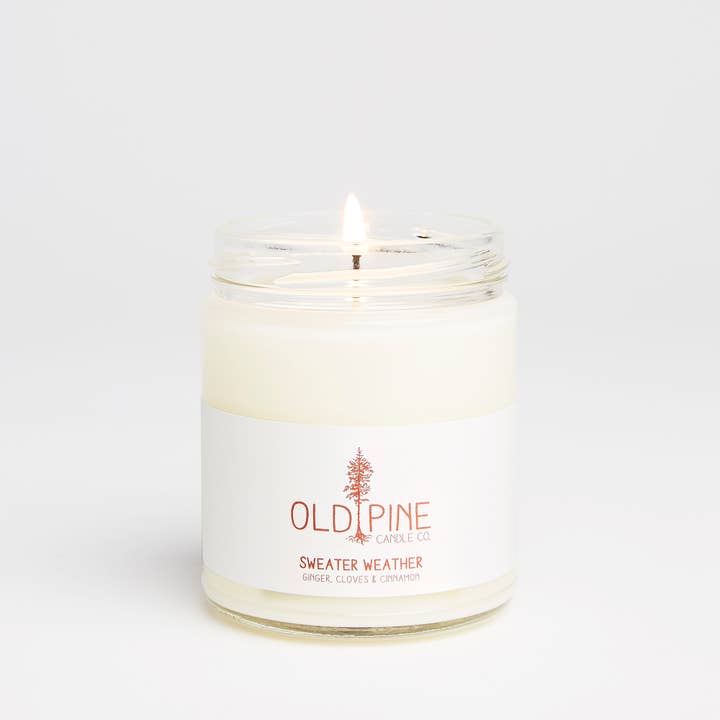 Old Pine Candle Co - Wholesale Jar/Filled Candle - Sweater Weather Candle2