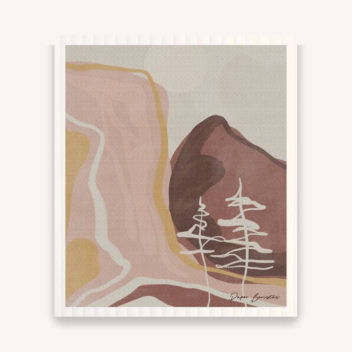 Paper Baristas - Wholesale Dishcloth - Set of 3 Swedish Dishcloths: National Parks Combo2