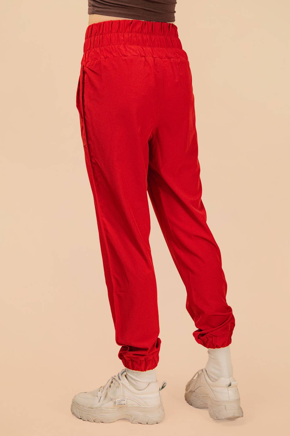 VERY J - Wholesale Athletic Sweatpants/Joggers - Women's - NP70063-Elasticized waist jogger pants10