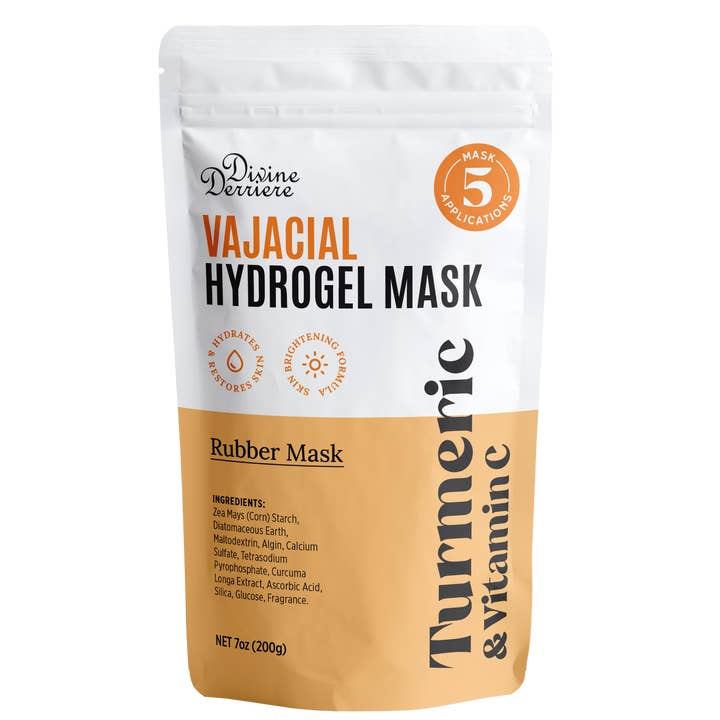 Divine Derriere - Wholesale Skincare face mask - Hydrogel Vajacial Kit - Turmeric & Vitamin C6