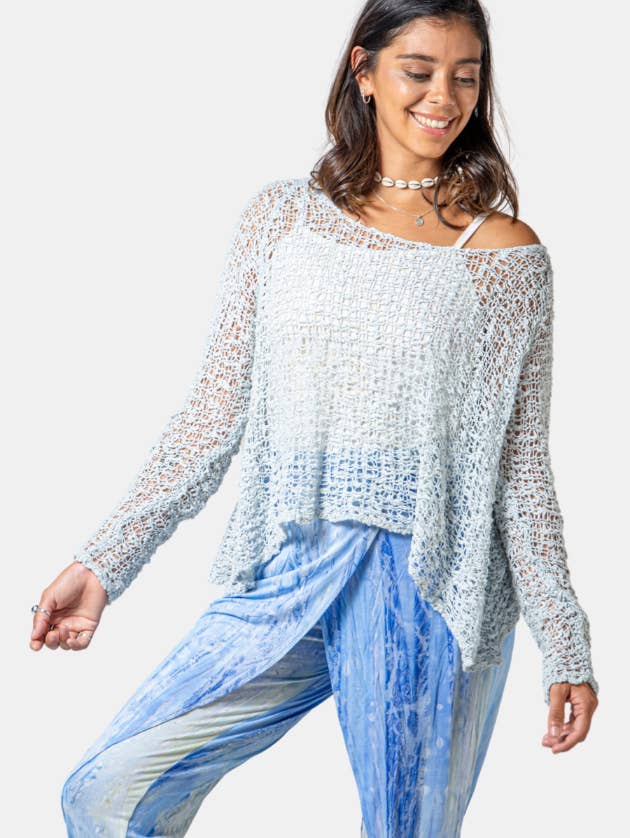 Hands To Hearts - Wholesale Tunic - Women's - Crocheted Long Sleeve Soul Warmer52