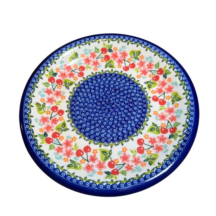 Kersen Dinerbord voor wholesale door Lidia's Polish Pottery, Inc.