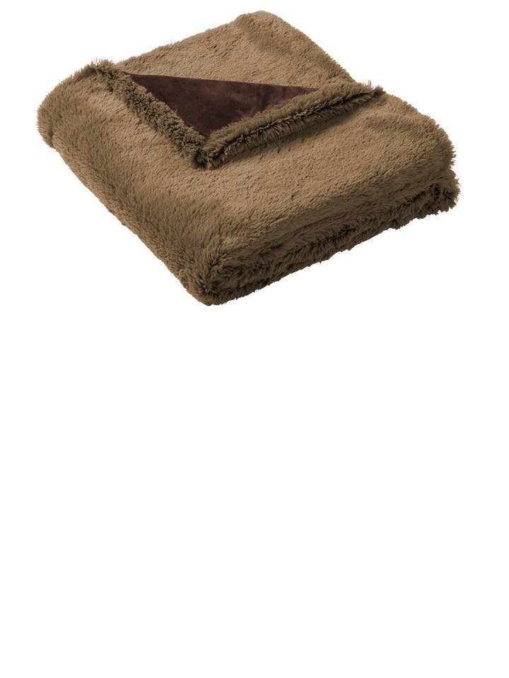 Ink Tees Custom T-Shirt Personalized Print, Premium Quality, Fast Turnaround, Multiple Colors Port Authority Faux Fur Blanket. BP45 for wholesale by Ink Tees Custom Tshirts